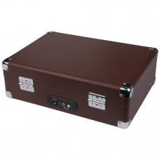 Bush Classic Portable Turntable - Brown (Only 1 Needle)