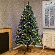Premier Decorations 6ft Pre-Lit Rockingham Forest Frazer Christmas Tree