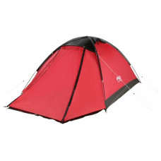 Pro Action 4 Man 1 Room Dome Camping Tent - Red