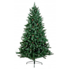 Premier Decorations 6ft Selwood Pine Christmas Tree With Pine Cones