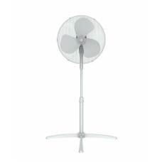 Challenge 16 Inch Oscillating Pedestal Fan - 3 Speed - White