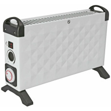 Challenge Diamond 2kw Convector Heater With Timer - White