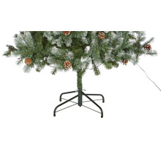 Habitat 7ft Oscar Pre-lit Pine Cone Christmas Tree - Green