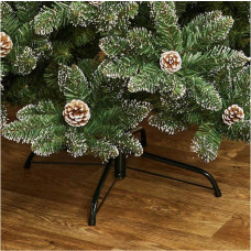 Premier Decorations 6ft Snow Tipped Mountain Pine Christmas Tree - Green