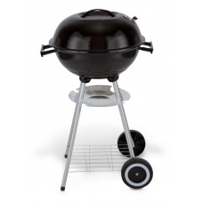 Home 43cm Kettle Charcoal BBQ - Black