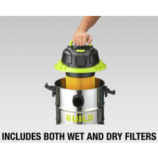 Guild Wet & Dry Canister Vacuum Cleaner With Power Take Off (No Tool Adaptor)