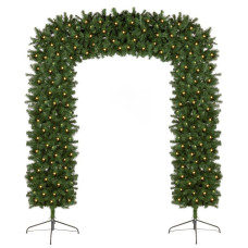The Tree Company 8ft Pre-Lit Christmas Tree Archway - Green