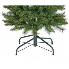 Home 6ft Pre-Lit Natural Look Pop Up Pencil Christmas Tree - Green