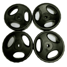 Genuine Set Of 4 Wheels For Challenge & Sovereign 1000w Lawnmowers - ME1031M