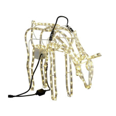 Collection Bright White LED Animated Grazing Reindeer
