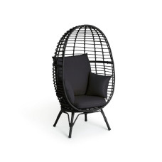Habitat Kora Egg Chair - Black