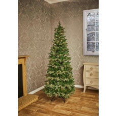 Premier Decorations 6ft Campbell Spruce Pre-Lit Christmas Tree - Green