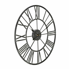 Home Large Numerical Wall Clock - Black