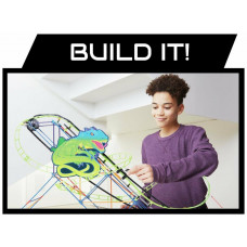 K'NEX Part Twisted Lizard Roller Coaster Building Set