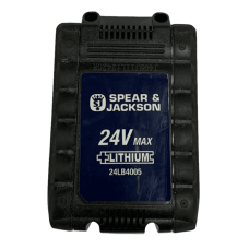 Genuine 24LB4005 Battery For Spear & Jackson 24v Cordless Lawnmower S2434CR