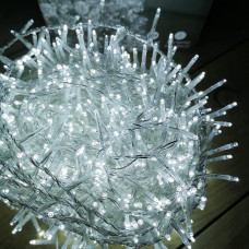 Premier Multi-Action 1000 White Treebrights LED String lights with Clear cable