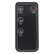 Beldray Pollensa 2kw Electric Wall Hung Fire - Black