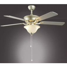 Home Uplighter Ceiling Fan - Satin Nickel 