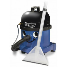 Numatic Henry Wash HVW370 Cylinder Carpet Cleaner - Blue