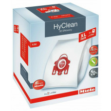 Miele Pack Of 8 Hyclean 3D Efficiency Dustbags - Complete C1 / C2 / C3