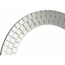 Home 65cm Round Mosaic Wall Mirror