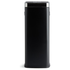 Habitat 30 Litre Square Touch Top Bin - Black (slightly dented)