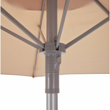 Home 2m Garden Parasol - Cream