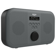 Bush Portable Stereo DAB Radio - Grey