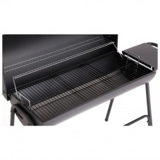 Home Extra Large Charcoal Oil Drum BBQ - Black