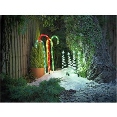 Habitat Pack of 4 Candy Cane Path Finder Lights Outdoor Christmas Decoration