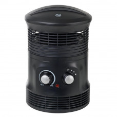 Challenge 1.8kw 360 Degrees Fan Heater - Black