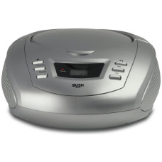 Bush CD Radio Boombox - Silver