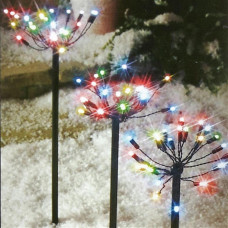 Premier Decorations Set Of 5 LED PathFinder Christmas Lights - Multicoloured