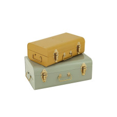 Habitat Artisan 2 Pack Storage Trunks - Multicoloured (Slight Dent)