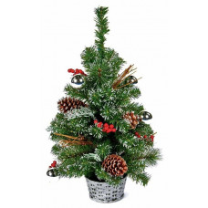 Premier Decorations 2ft Dressed Christmas Tree - Green