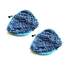 Pack of 2 Coral Vax S2 Bionaire H2O H20 Compatible Steam Mop Hard Floor Cleaning Pads 