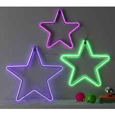 Home 3 Pack Christmas Rhapsody Neon Stars