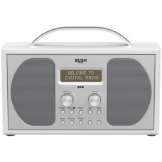 Bush Stereo Bluetooth DAB Radio - Piano Gloss White