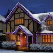 Premier 2000 Rainbow Multi Action LED Clusters Timer Christmas Light