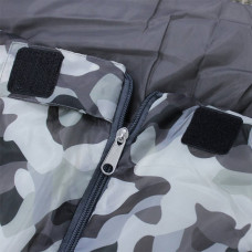 Grey Camo Envelope 200GSM Single Sleeping Bag