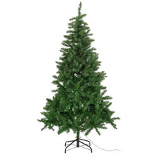 Home Green Spruce 180 Light Pre-lit Christmas Tree - 6ft.