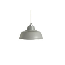 Habitat Core Metal Pendant Shade - Flint Grey