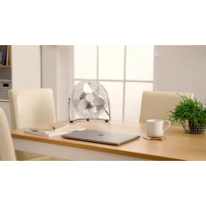 Challenge 9 Inch Tilting Desk Fan - Chrome