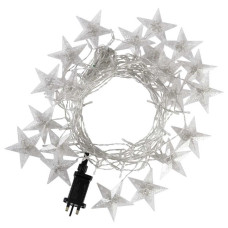 Habitat 180 LED Star Curtain Christmas Lights - Warm White