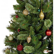 Home 6ft Mixed Cashmere Christmas Tree - Green