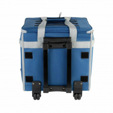 Home 35L Wheeled Picnic Cooler Bag - Blue