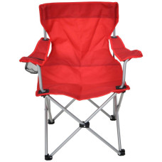 Pro Action Folding Camping Chair - Red