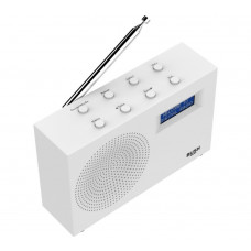 Bush Compact DAB/FM Radio – White