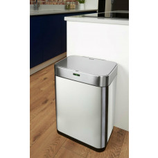 Tower 60 Litre Recycling Sensor Bin - Stainless Steel