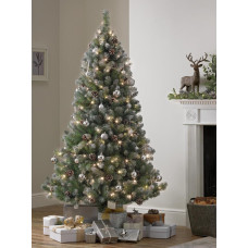 Habitat 6ft Oscar Pre-Lit Christmas Tree - Green